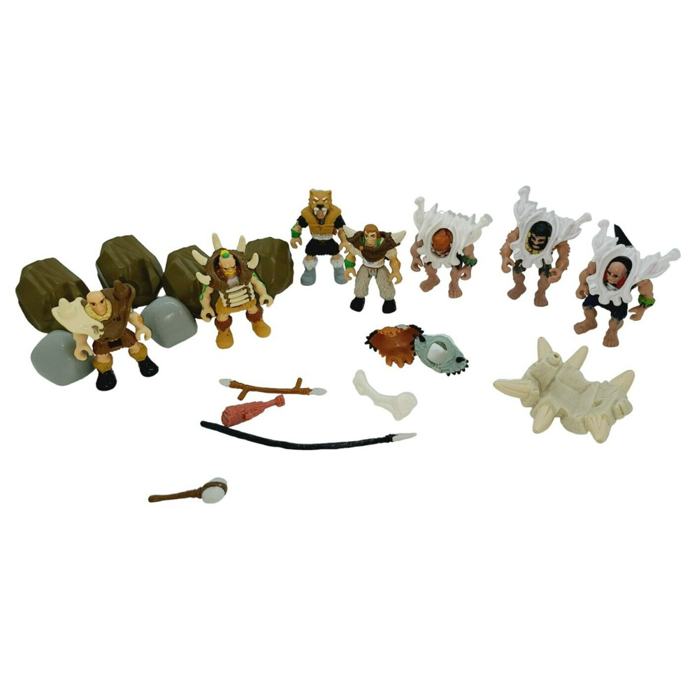 Fisher‑Price Imaginext Cavemen Figures • Prehistoric Stone Age Set • Action Toys